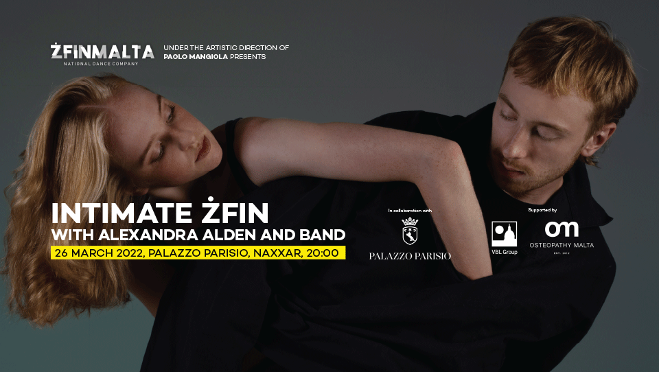 ŻfinMalta presents Intimate Żfin with Alexandra Alden and Band