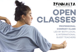 ŻfinMalta National Dance Company's professional Open classes 2022