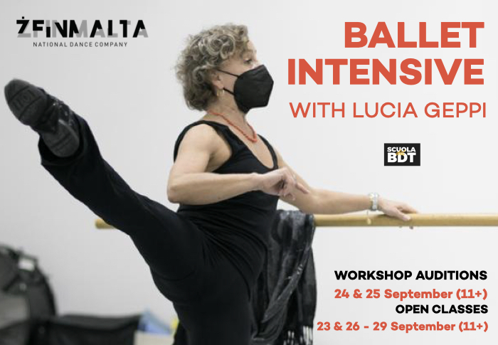ŻfinMalta's Ballet Intensive with Lucia Geppi