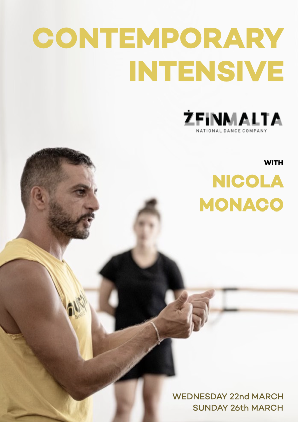 Contemporary intensive with Nico Monaco ŻfinMalta