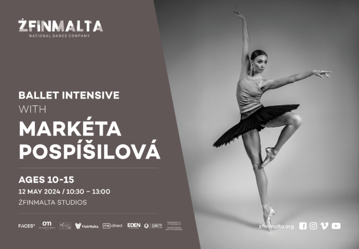 ŻfinMalta National Dance Company Ballet Intensive Marketa Pospisilova 700x485px