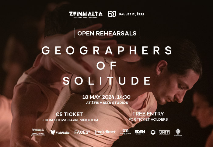 ŻfinMalta National Dance Company Geographers of Solitude Open Rehearsal