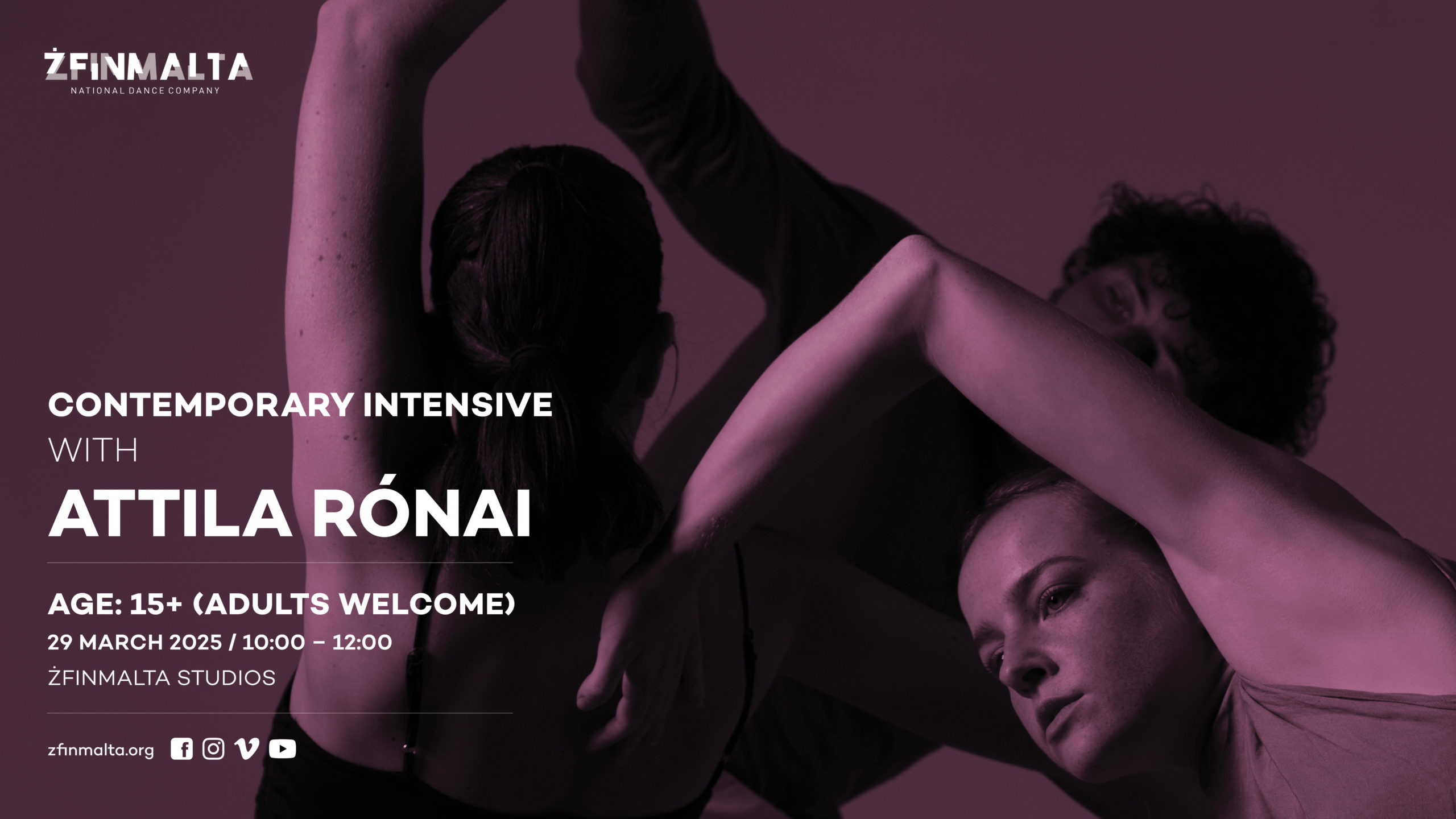 Attila Ronai Intensive ŻfinMalta National Dance Company 1920x1080
