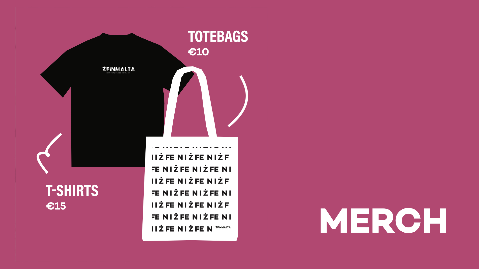 ŻfinMalta National Dance Company Merchandise