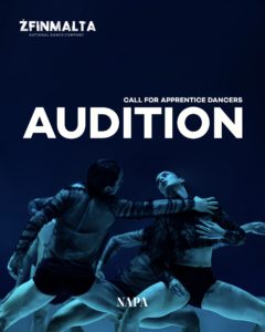 ŻfinMalta National Dance Company Call for Apprentice Dancers 2026